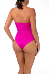 INTERO  IMBOTTITO DONNA  FUCSIA